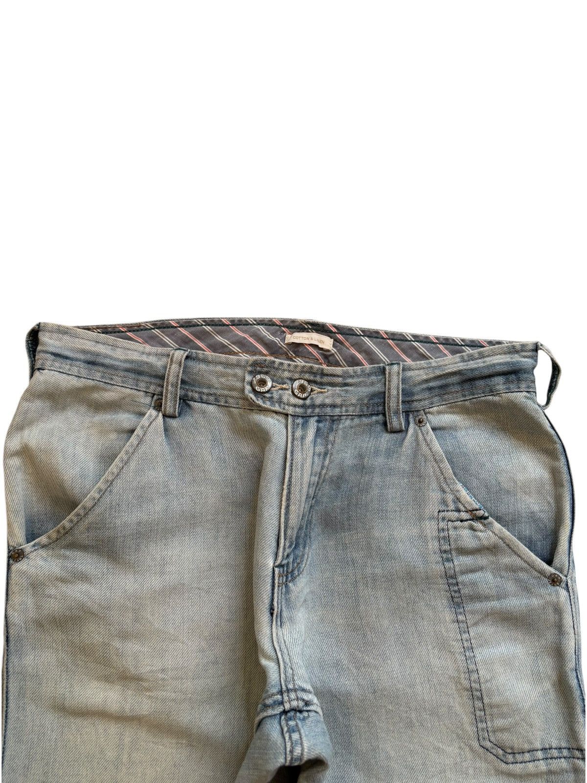 Gap SALES🔥Vintage Gap Carpenter Loose Blue Jeans Size US 30 / EU 46 - 4 Thumbnail