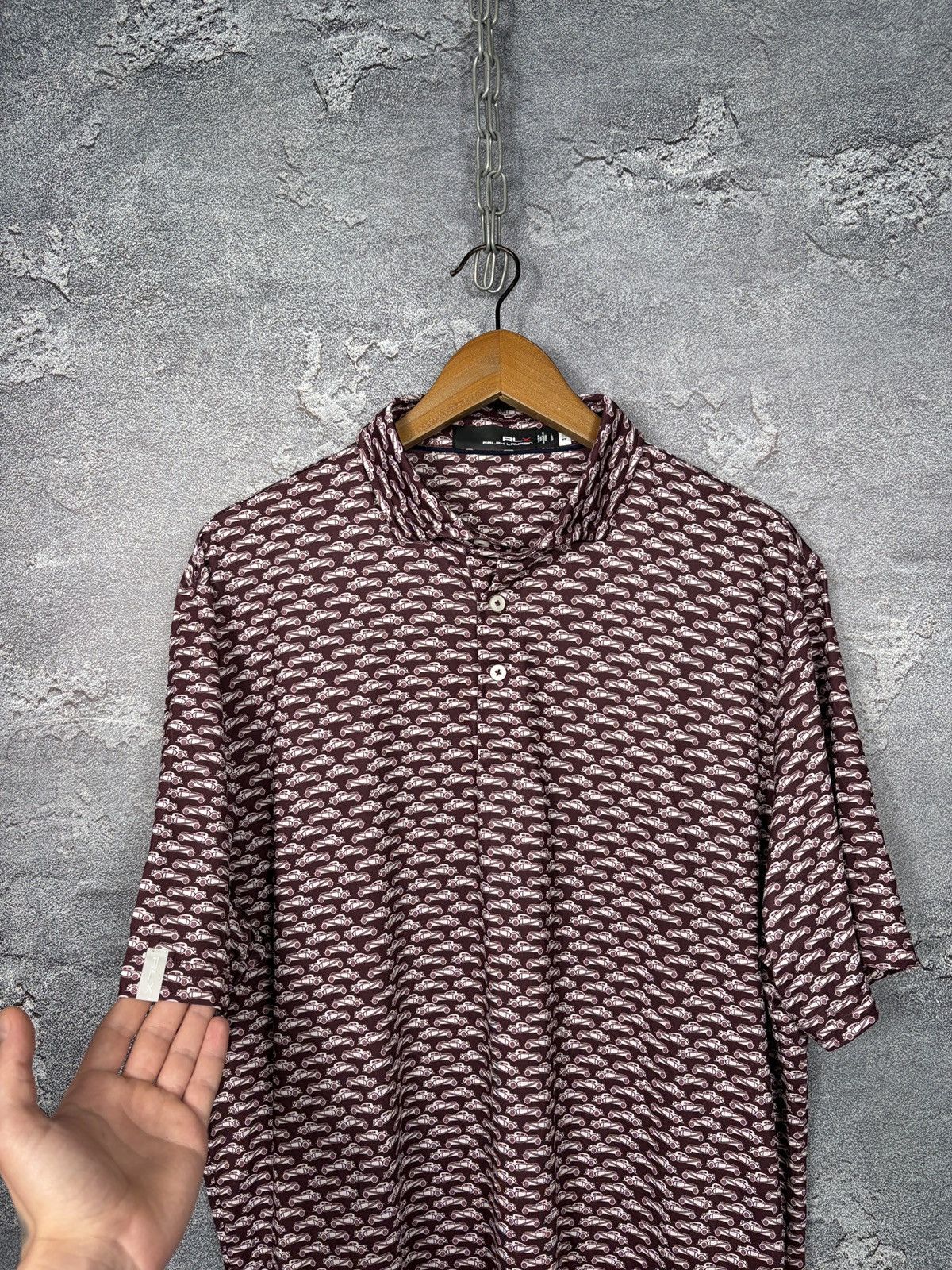 RLX Ralph Lauren RLX Ralph Lauren Monogram Car Polo Size L Size US L / EU 52-54 / 3 - 2 Thumbnail