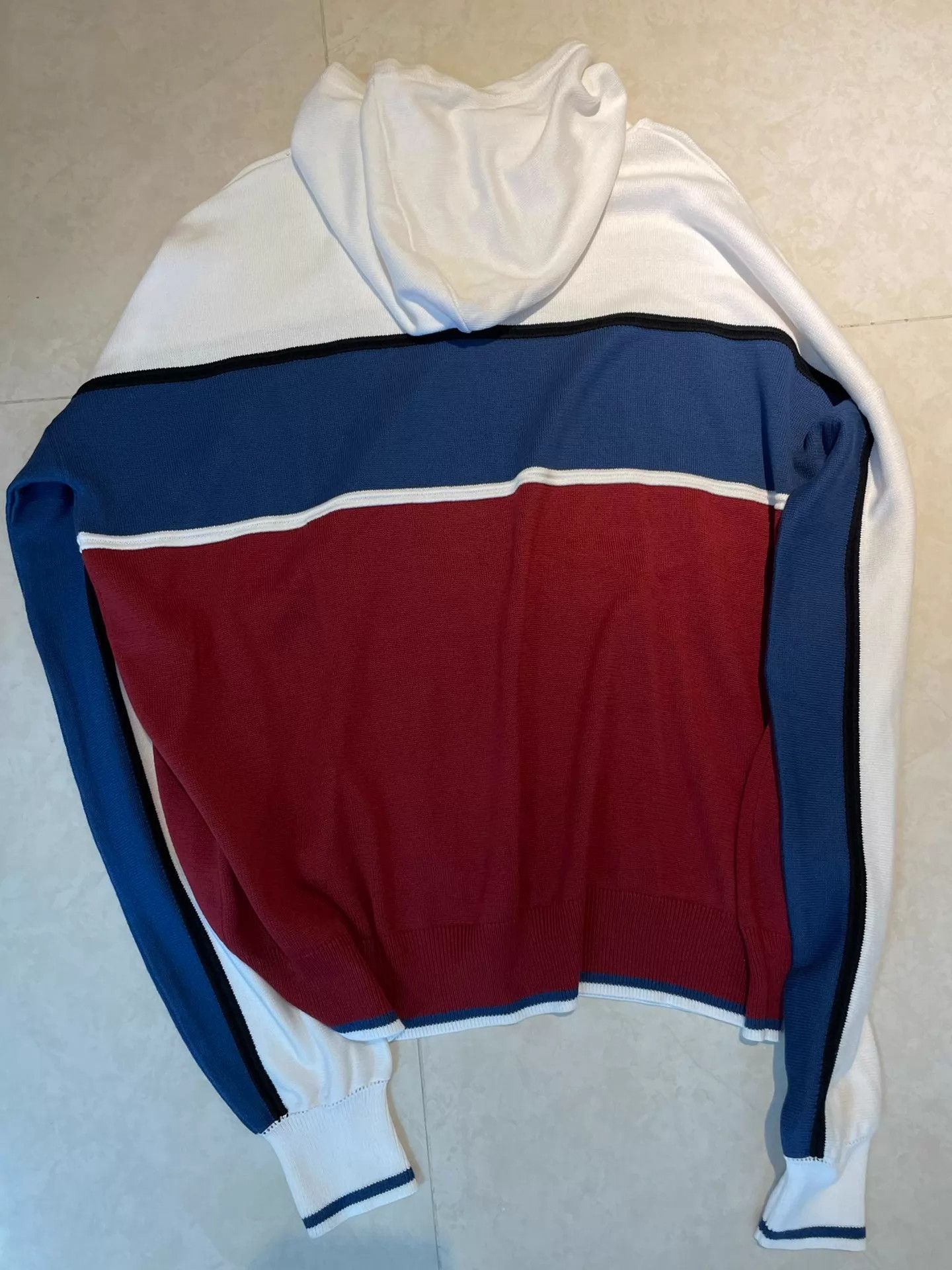 Y/Project Y/PROJECT Color Blocked Oversized Knit Hoodie S Unisex Size S / US 4 / IT 40 - 3 Thumbnail