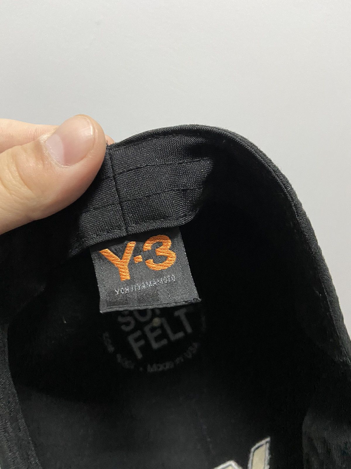 Adidas × Y-3 × Yohji Yamamoto Y-3 Yohji Yamamoto big logo cap vintage adidas Japanese Size ONE SIZE - 9 Thumbnail