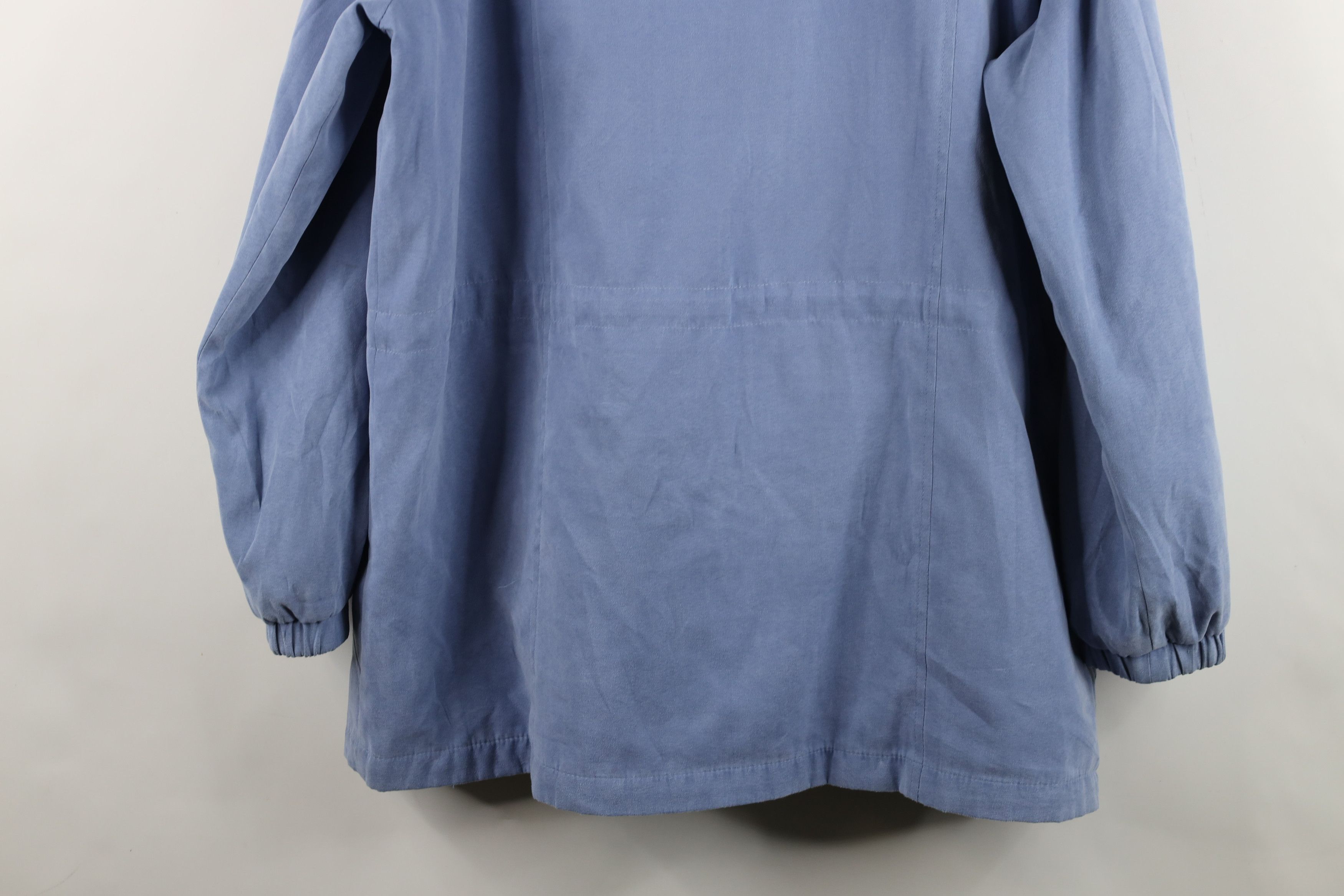 Vintage Vintage Streetwear Microfiber Full Zip Hooded Parka Jacket Size XL / US 12-14 / IT 48-50 - 16 Thumbnail