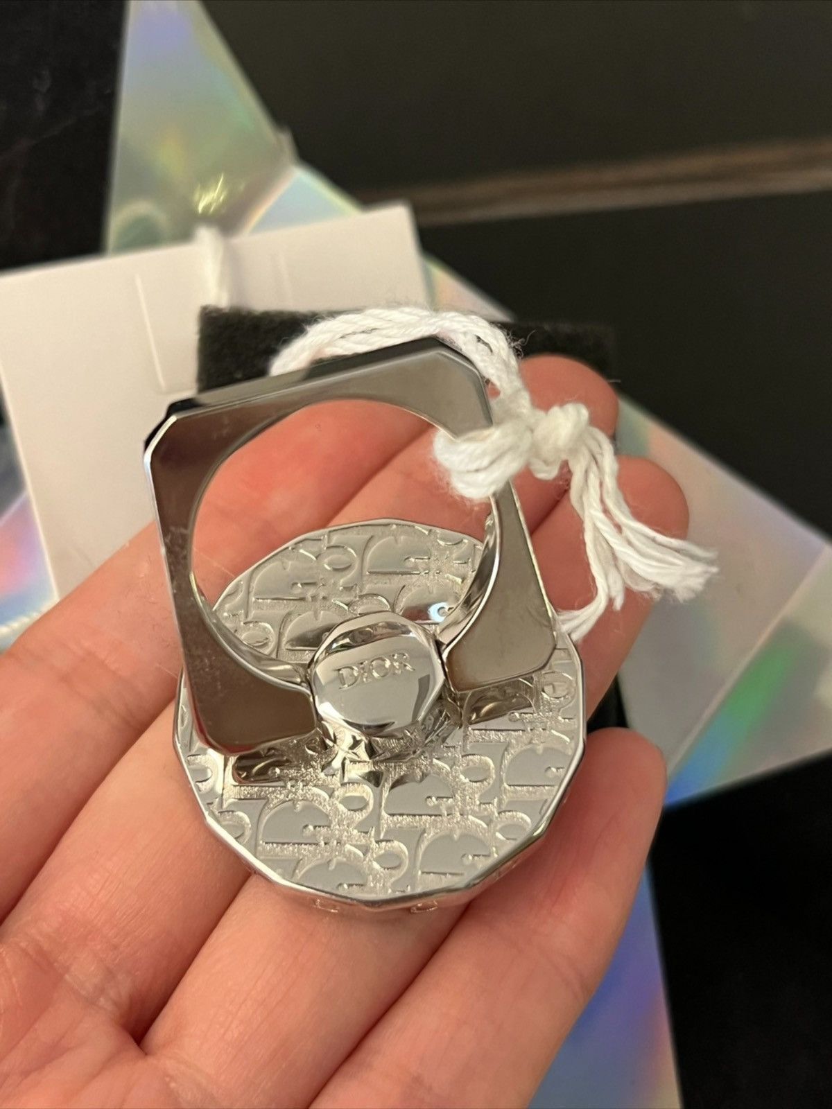 Christian Dior Monsieur × Dior Dior Pop Socket Ring Phone Holder Size ONE SIZE - 5 Thumbnail