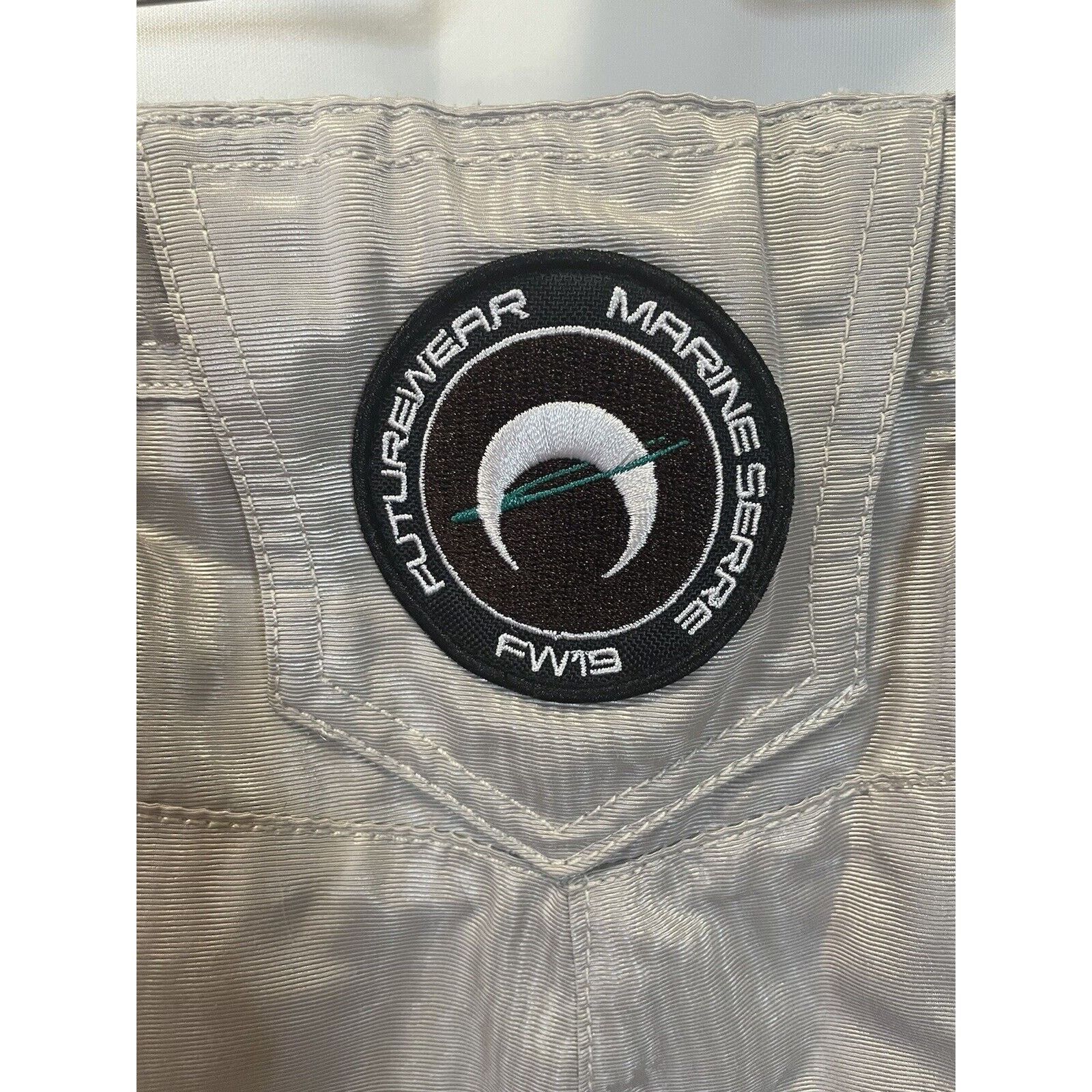 Marine Serre FW19 Marine Serre Radiation Space Grey Moire Trousers Size S Size US 32 / EU 48 - 3 Thumbnail