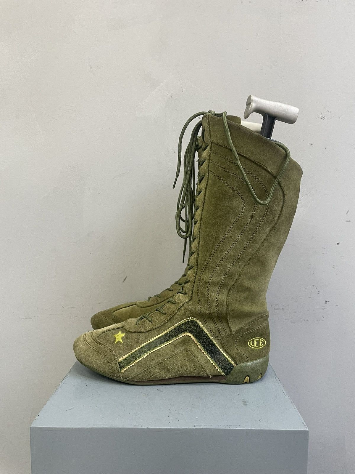 Lee If six was nine style leather moto boots Lee man 41 suede Size US 8 / EU 41 - 6 Thumbnail