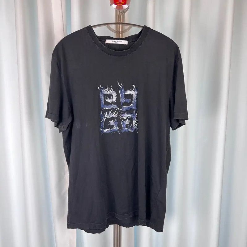 Givenchy Givenchy Black Cotton XL Men's T-Shirt 0089 Size US XL / EU 56 / 4 - 1 Thumbnail