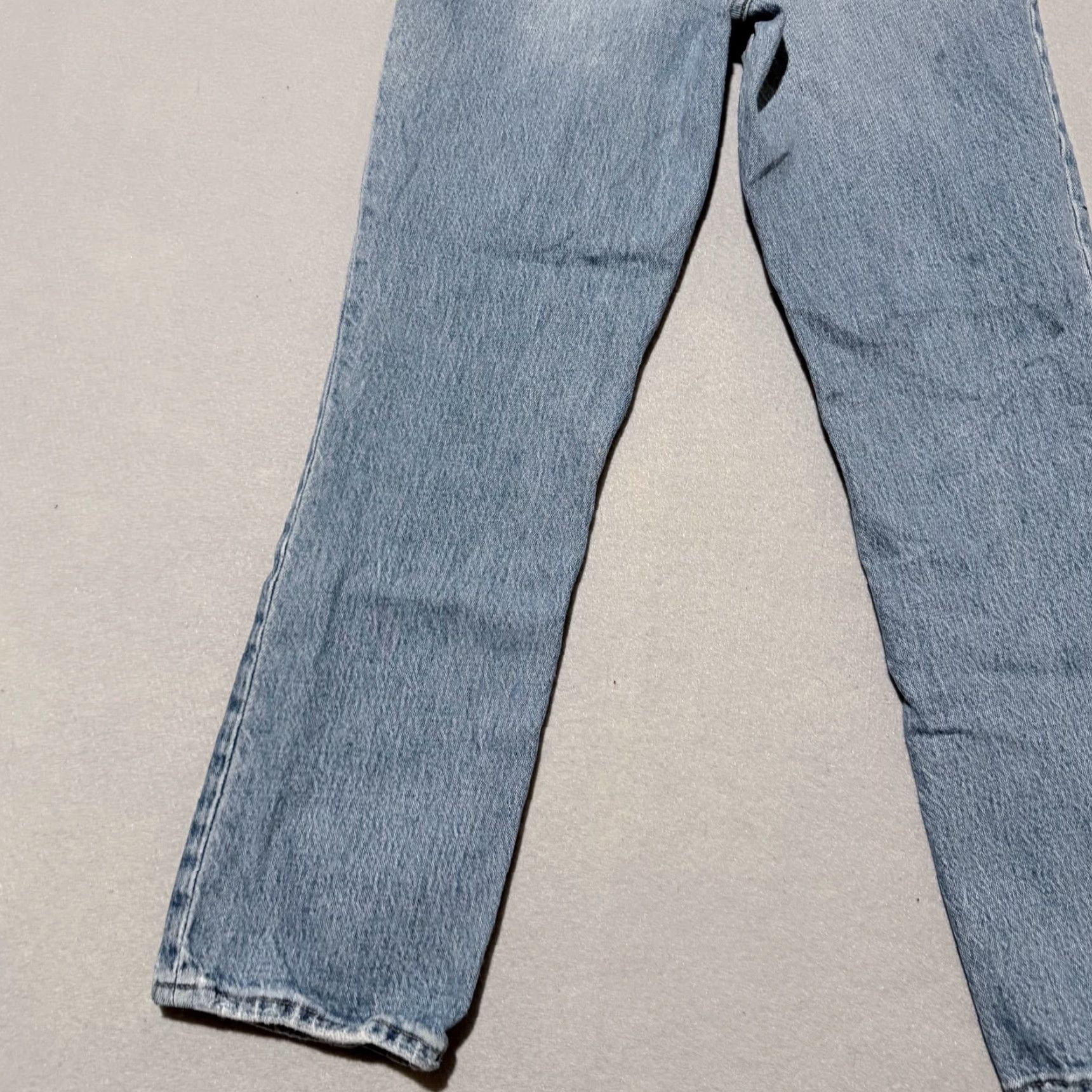Abercrombie & Fitch Abercrombie & Fitch Curve Love Jeans Women's 90s Ultra High Rise Straight Blue 23 - Adult Regular Size Size 40" / US 18 - 7 Thumbnail