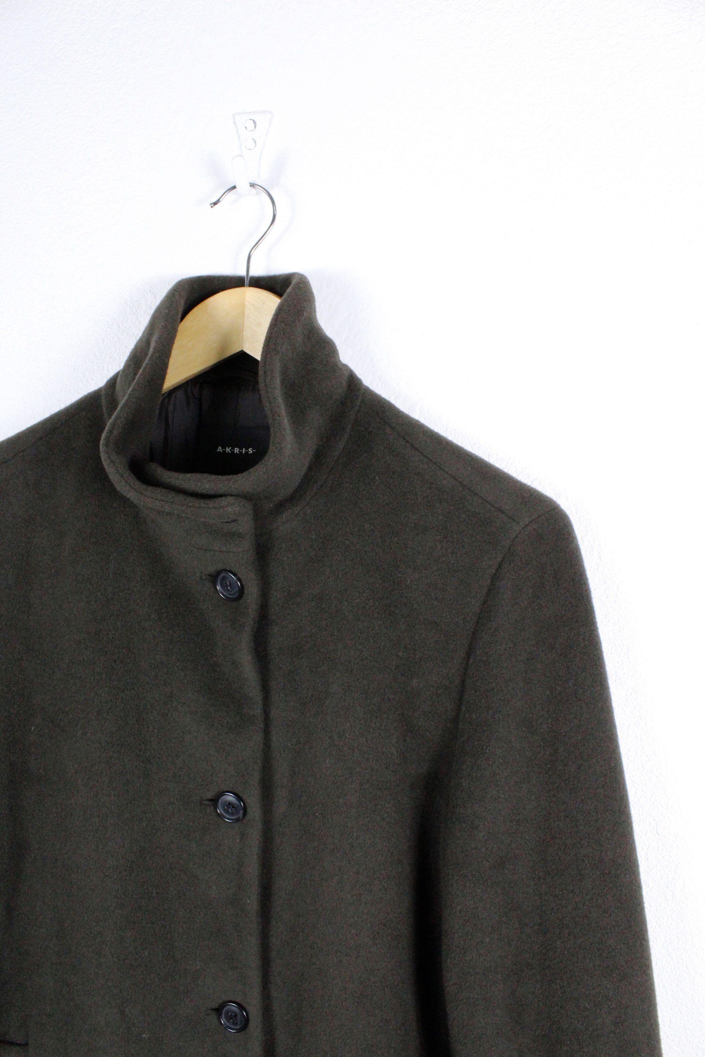 Akris Akris Silk Charcoal Coat Jacket US 10 Size M / US 6-8 / IT 42-44 - 2 Thumbnail