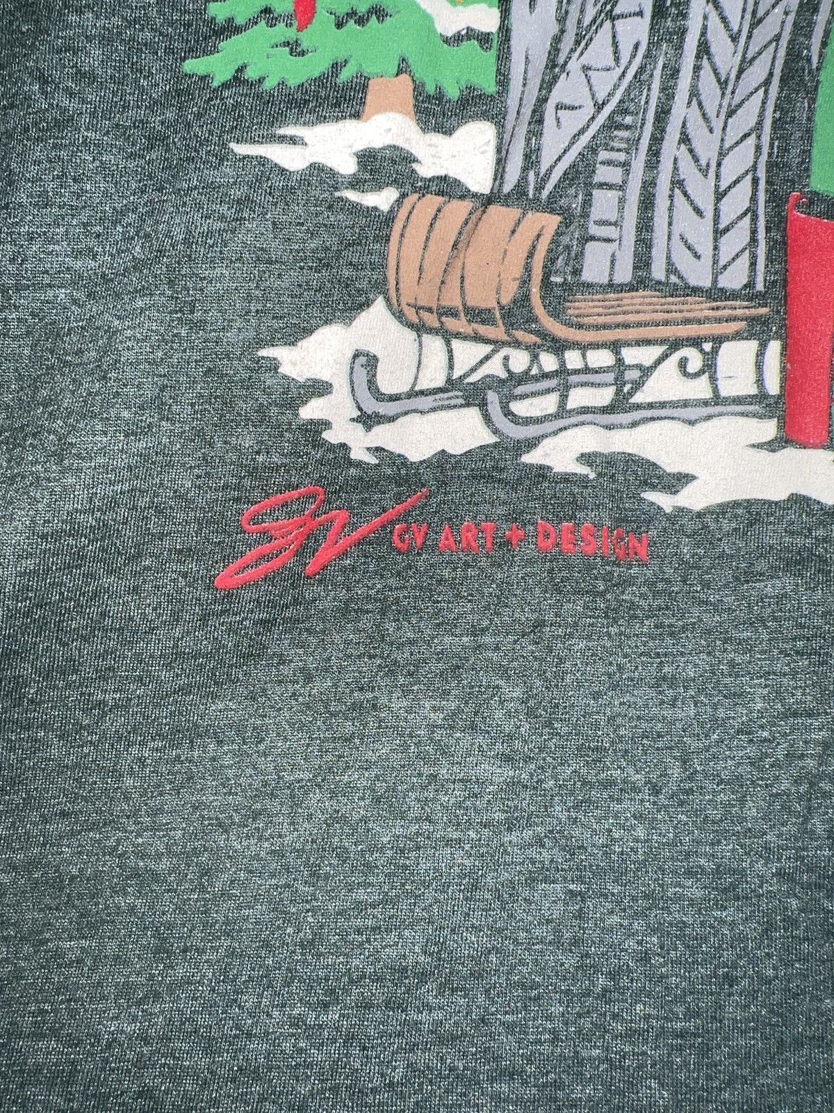 American Apparel American Apparel GV Art + Design Merry Cleveland Tee Size US XXL / EU 58 / 5 - 3 Thumbnail