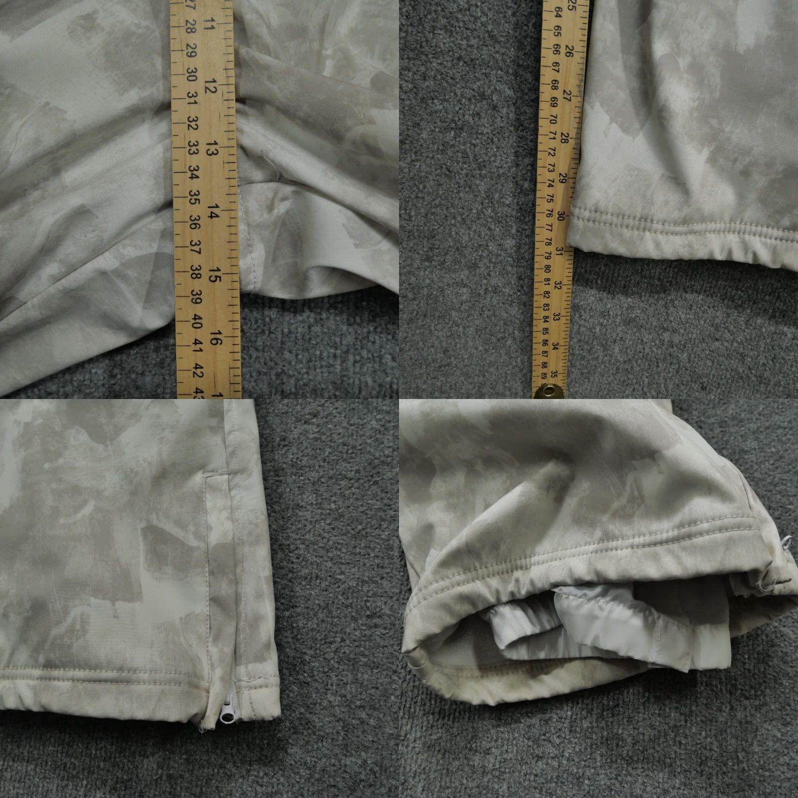 Vintage Gerry Pants Womens XL White Grey Abstract Winter Snow Ski Outdoors Size 40" / US 18 - 8 Thumbnail
