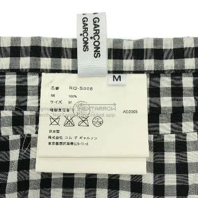 Comme des Garcons Comme Des Garcons size M Plaid flared long skirt Size 23" - 6 Thumbnail