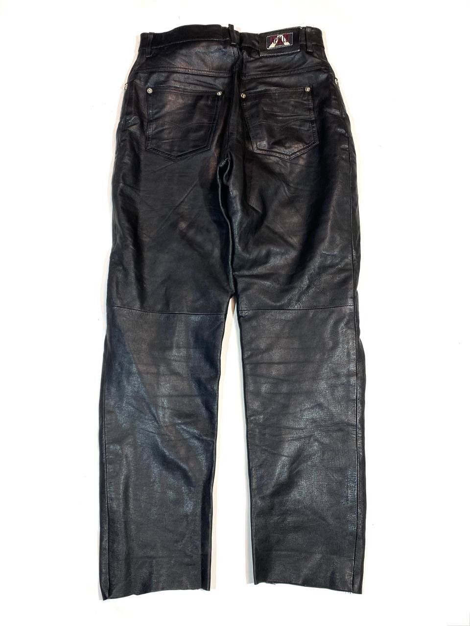 Leather × Vintage Apollo Racing Moto Leather Pants Vintage Size US 30 / EU 46 - 7 Thumbnail