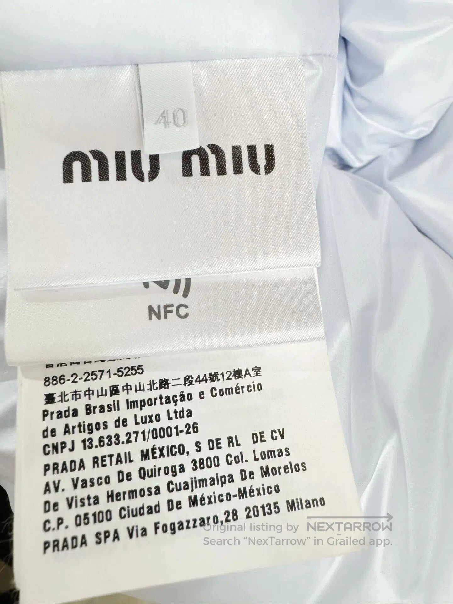 Miu Miu light blue down vest by miu miu. Size US M / EU 48-50 / 2 - 6 Thumbnail
