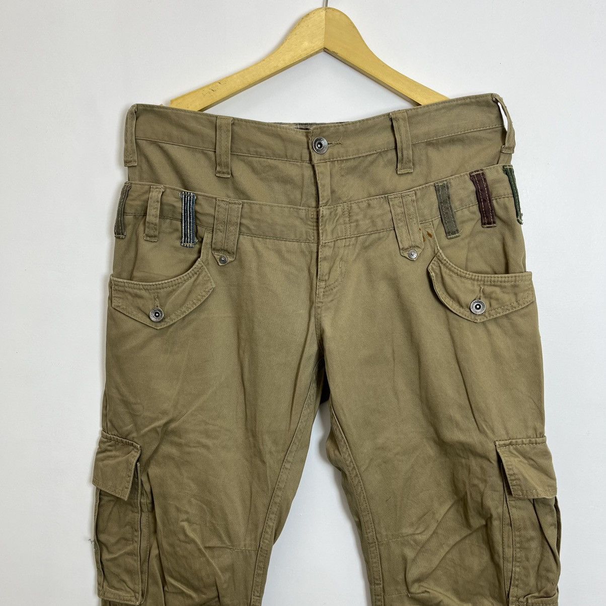Le Grande Bleu (L.G.B.) Double Layer Cargo Pants – Barcedos Japan Utility Size US 32 / EU 48 - 6 Thumbnail