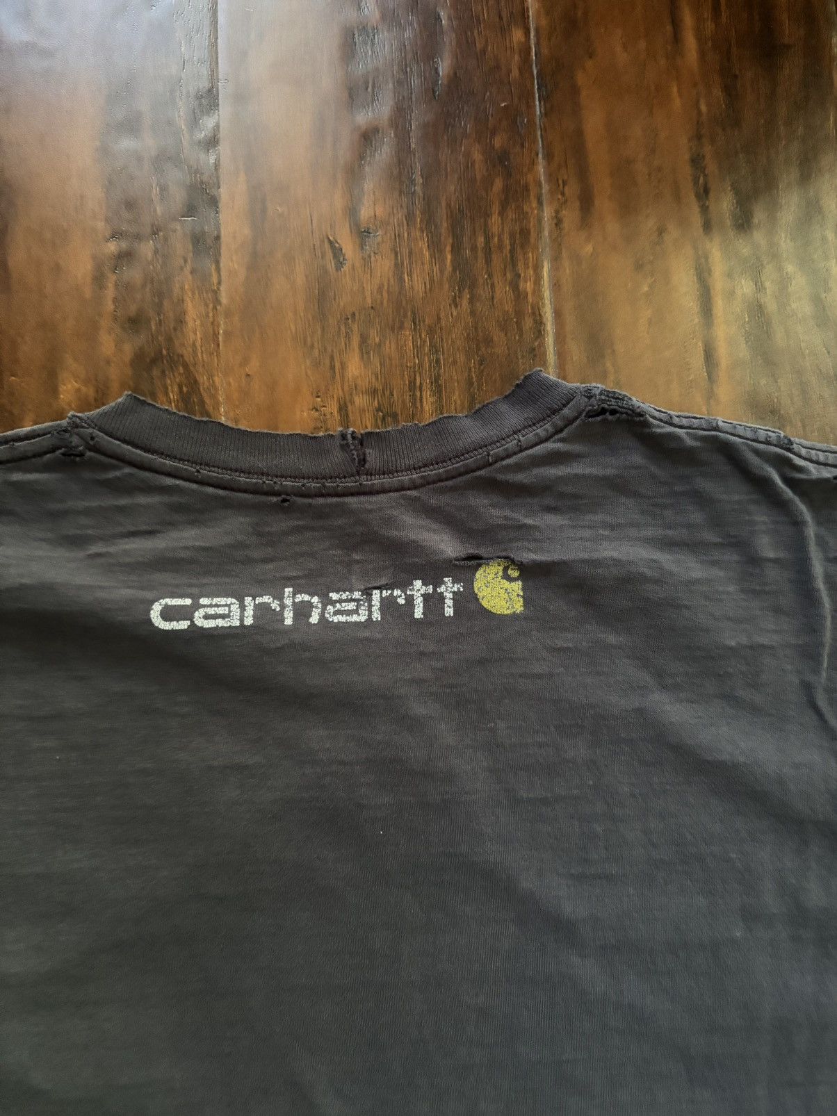 Carhartt vintage faded thrashed carhartt tee Size US L / EU 52-54 / 3 - 4 Thumbnail