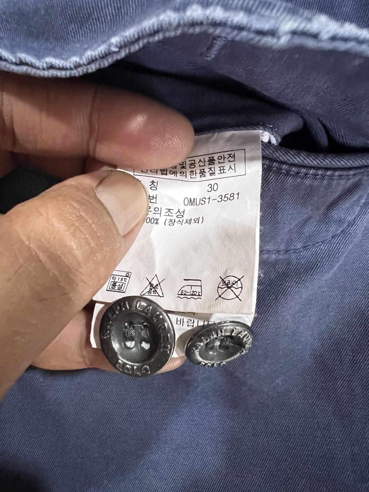 Polo Ralph Lauren 🔥Vintage Polo Ralph Lauren Short Pant Size US 31 - 15 Thumbnail