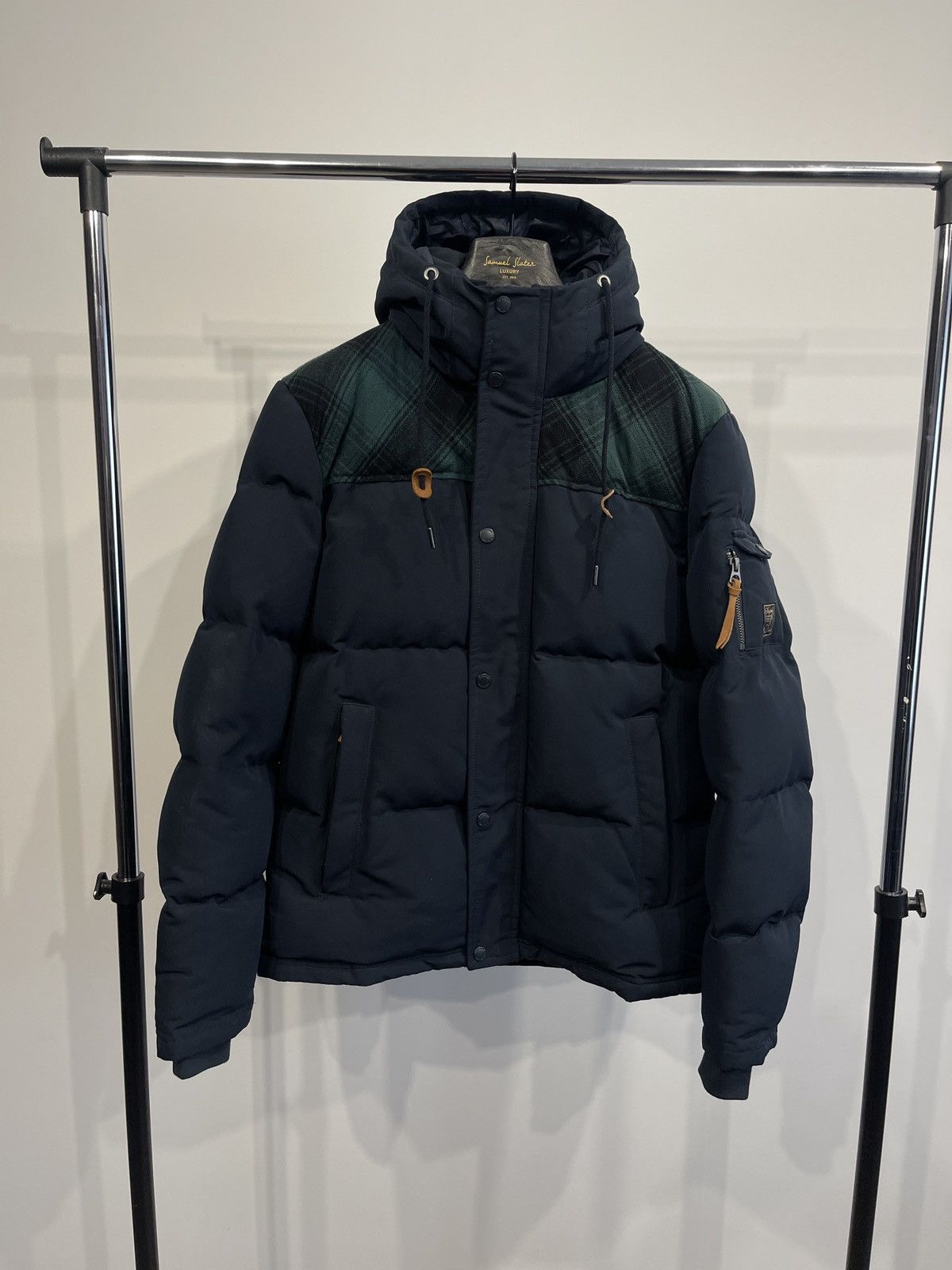 Superdry Superdry winter jacket blue with hooded S Size US S / EU 44-46 / 1 - 1 Thumbnail