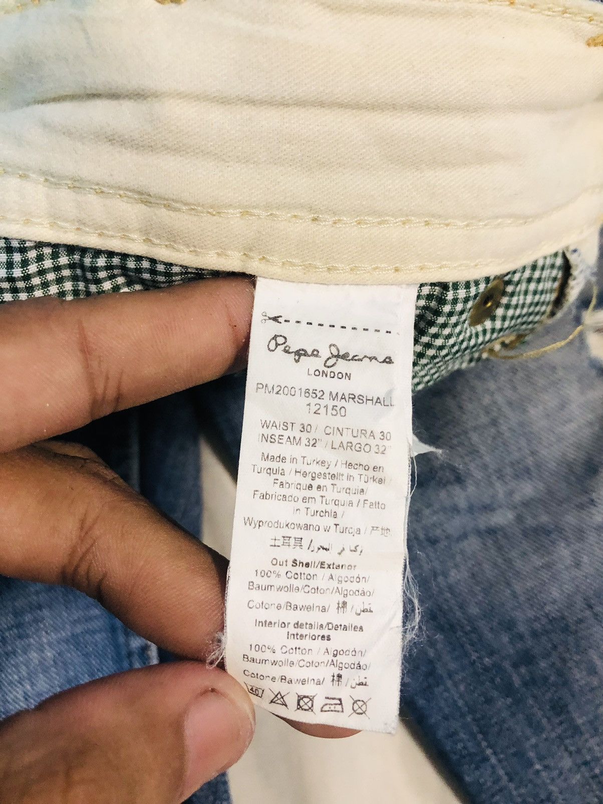 Pepe Jeans × Vintage Vintage Heritage Distressed Jeans (3) Size US 32 / EU 48 - 13 Thumbnail