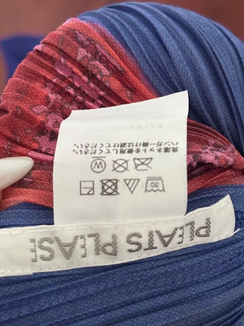 Other Issey Miyake size:4 Blue pleated long-sleeved shirt Size XS / US 0-2 / IT 36-38 - 3 Thumbnail