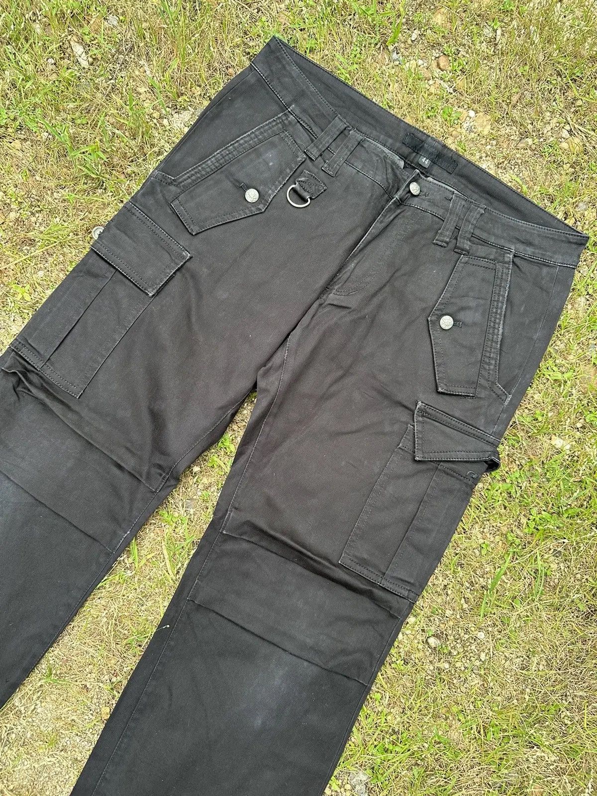 Malo GRAILS 💥FLARE/BOOTCUT MALA VITA VINTAGE TROUSERS CARGO PANTS Size US 32 / EU 48 - 2 Thumbnail