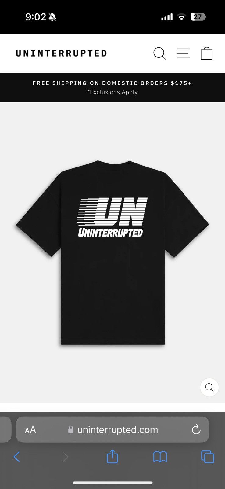 Nike UN Motion Graphic Tee Size US M / EU 48-50 / 2 - 1 Thumbnail