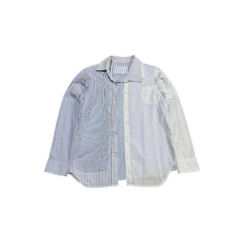 Japanese Brand 🔥Japanese Reconstruction Shirt Comme Des Garcons Style Size US M / EU 48-50 / 2 - 1 Thumbnail