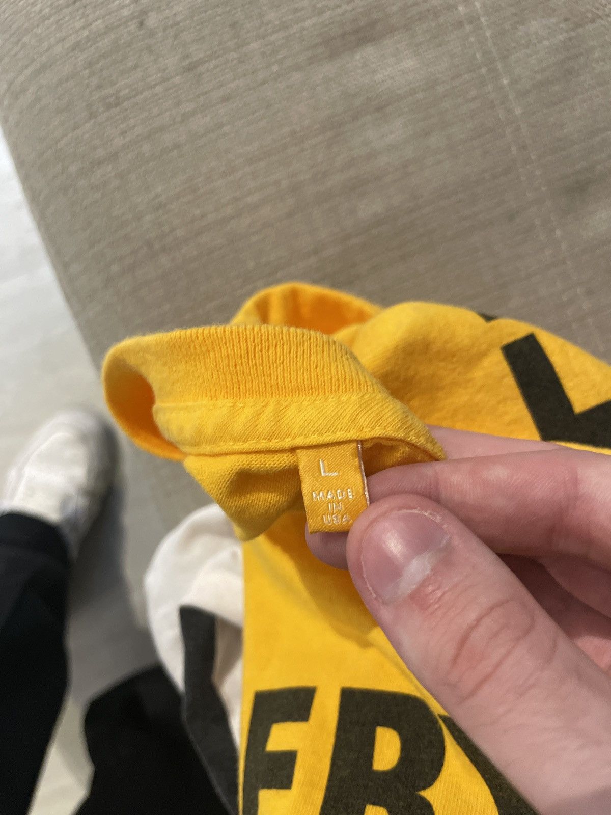 Gallery Dept. Gallery Dept. Everything Must Go T-Shirt Yellow L Size US L / EU 52-54 / 3 - 4 Thumbnail