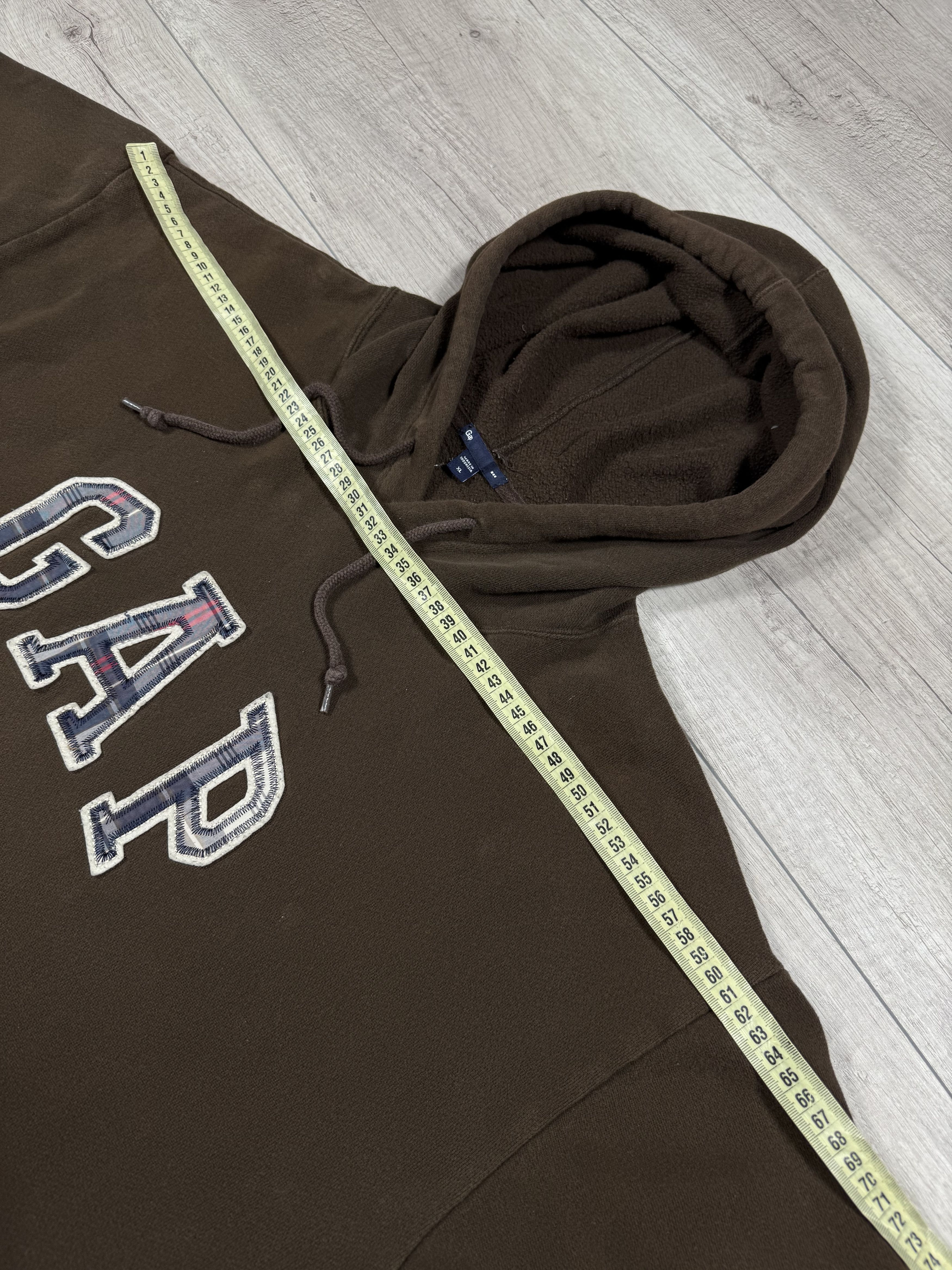 Gap Gap Brown Hoodies Vintage Travis Scott Style Size US XL / EU 56 / 4 - 8 Thumbnail
