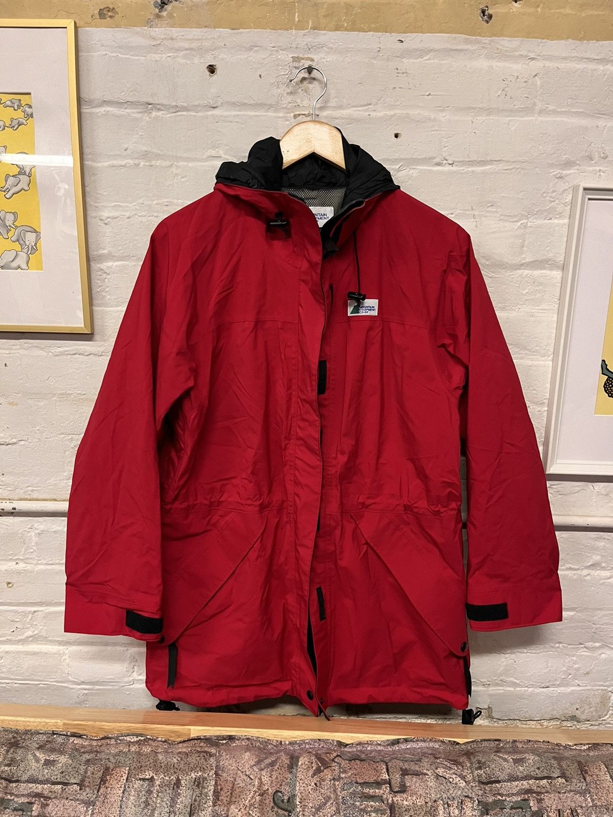 MOUNTAIN EQUIPMENT CO-OP レッドジャケット Mountain Equipment Company Vintage gore-tex jacket mountain
