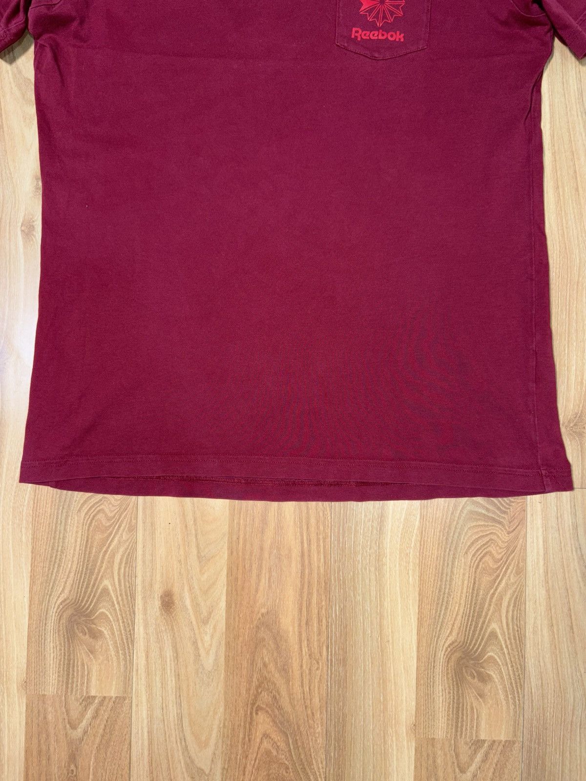 Reebok Reebok Classic History of Logos Graphic Tee Burgundy Size M Size US M / EU 48-50 / 2 - 5 Thumbnail