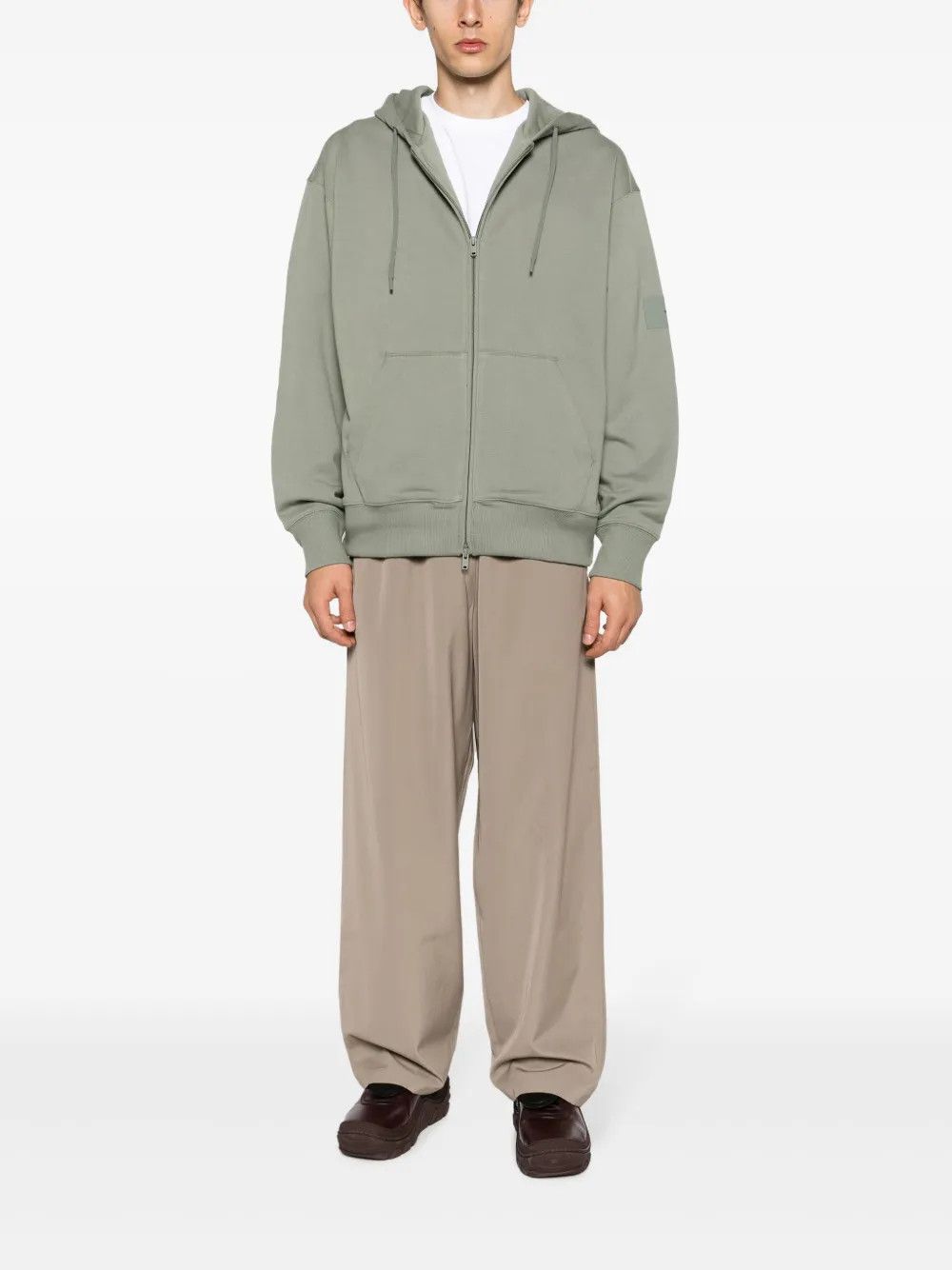 Y-3 o1y0525 Hoodie in Sage Green Size US M / EU 48-50 / 2 - 5 Thumbnail