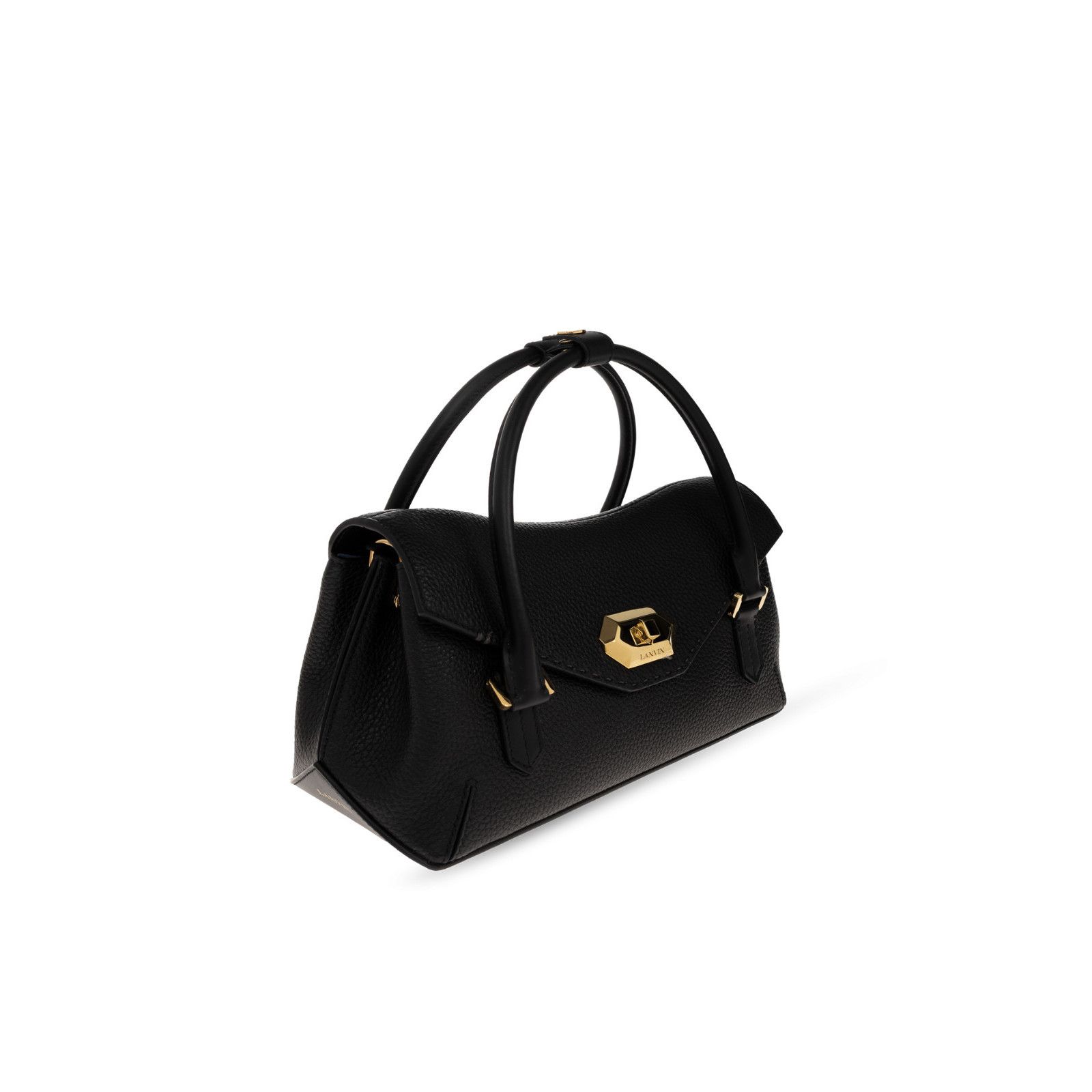 Lanvin LANVIN Le Confident Black Top Handle Bag New Size ONE SIZE - 3 Thumbnail