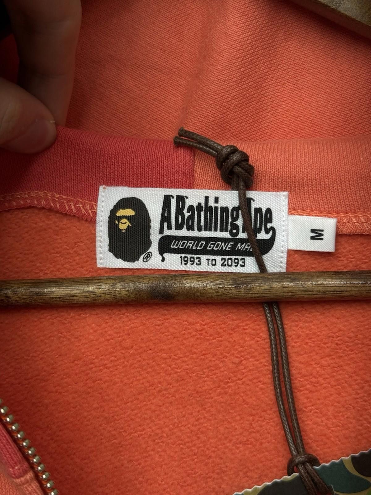 Bape Size M BAPE Full Zip Hoodie A Bathing Ape NEW Patch Changing Size US M / EU 48-50 / 2 - 11 Thumbnail