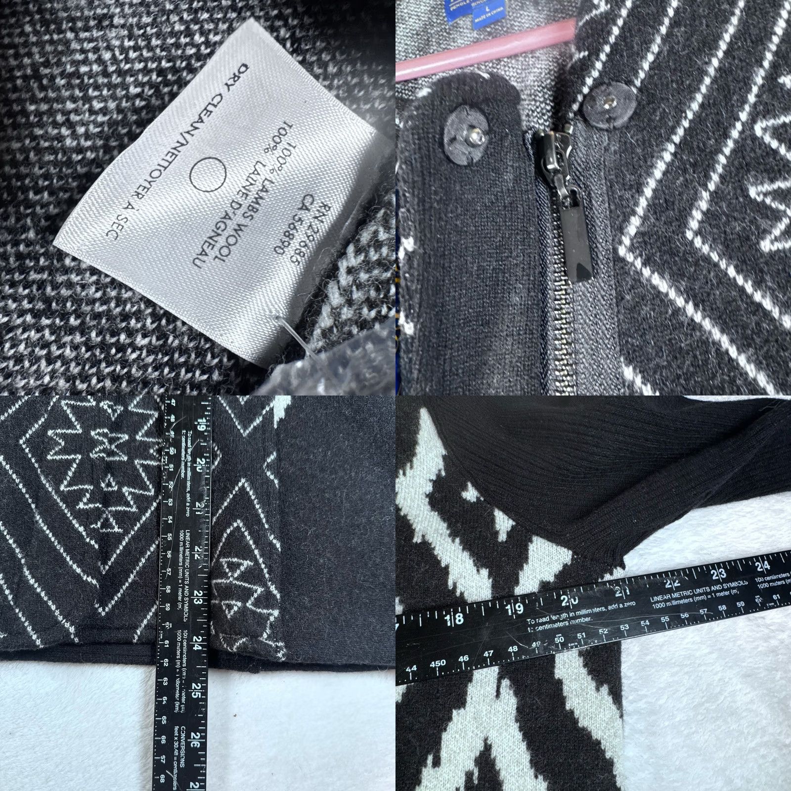 Pendleton VINTAGE Pendleton Cardigan Sweat er? Size L / US 10 / IT 46 - 8 Thumbnail