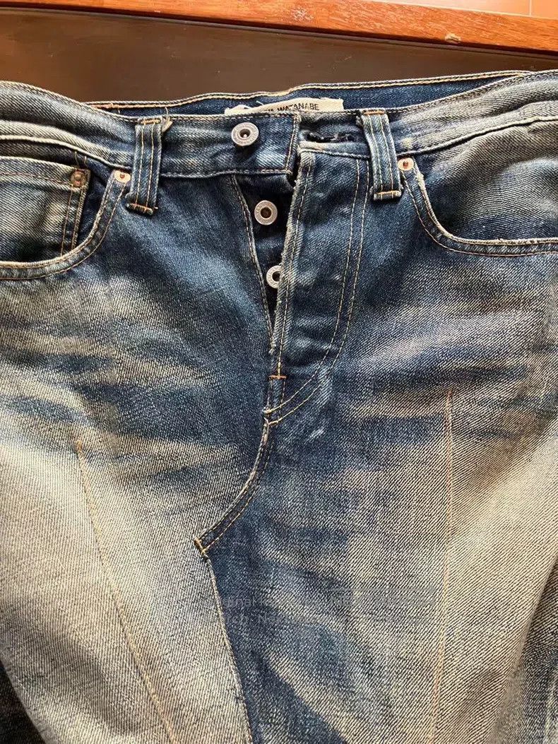 Comme des Garcons Comme Des Garcons size S Dark vintage fish-tail patched sk Size 24" / US 00 / IT 34 - 4 Thumbnail