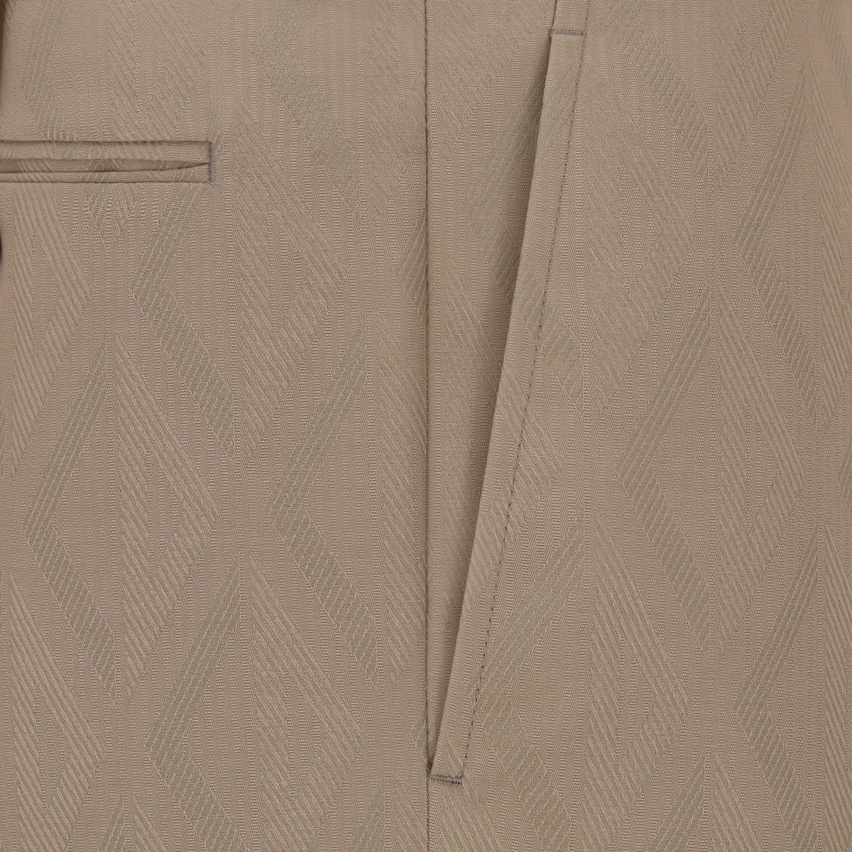 Dior o1bcso1str0125 Pleated Pants in Brown Size US 36 / EU 52 - 3 Thumbnail