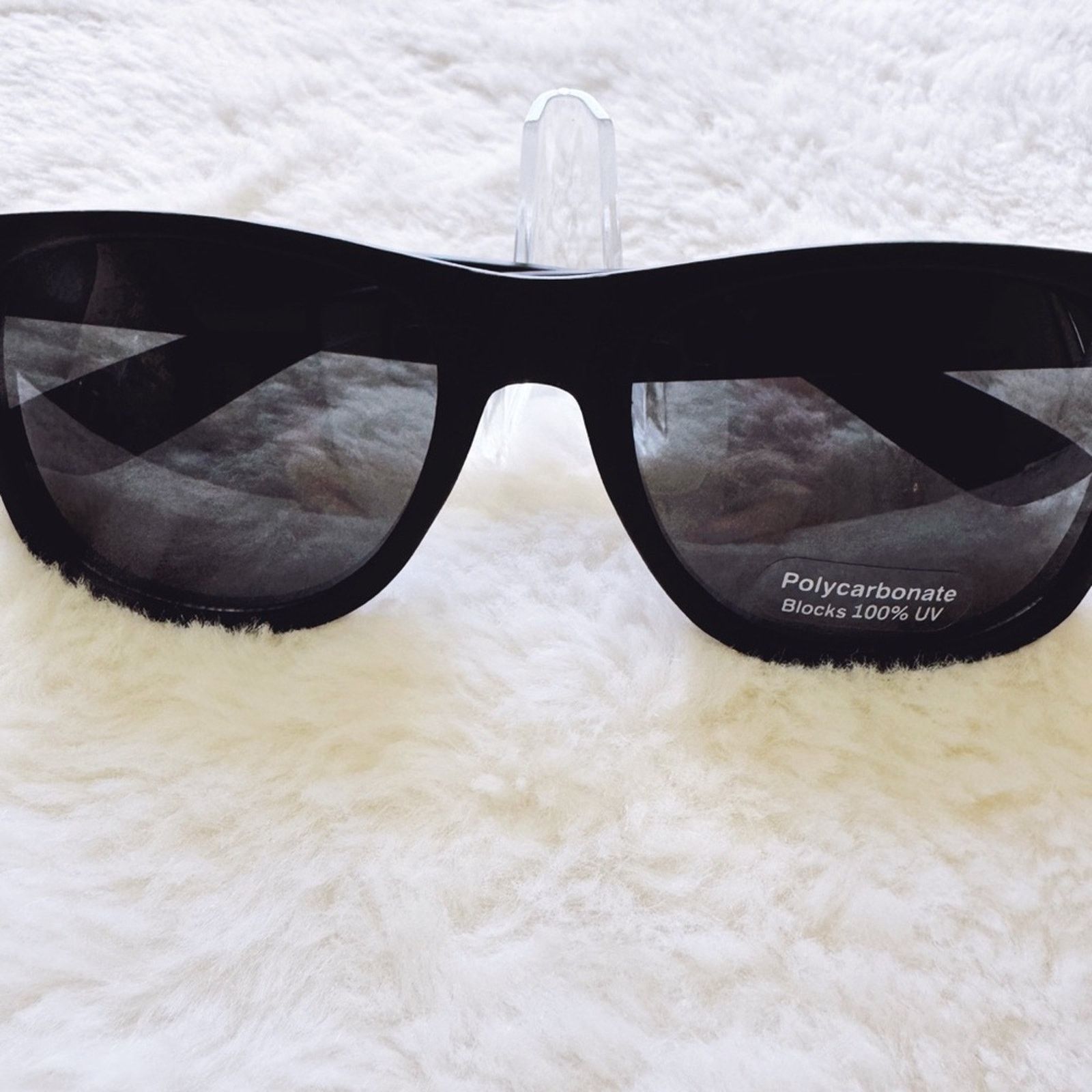 Other Lola Matte Black Polycarbonate Sunglasses Size ONE SIZE - 2 Thumbnail