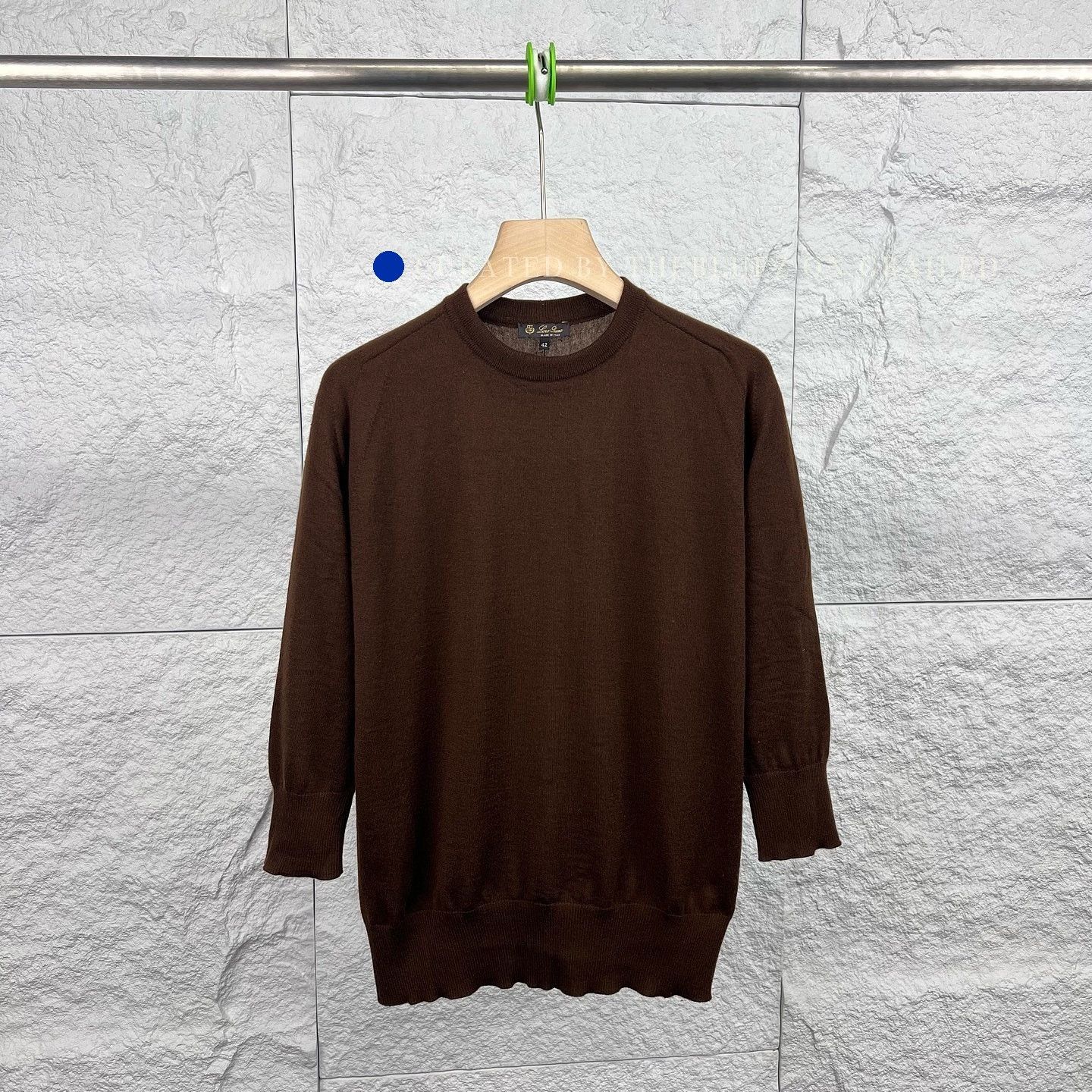 Loro Piana Brown Crewneck Sweater - XS Size US XS / EU 42 / 0 - 1 Thumbnail
