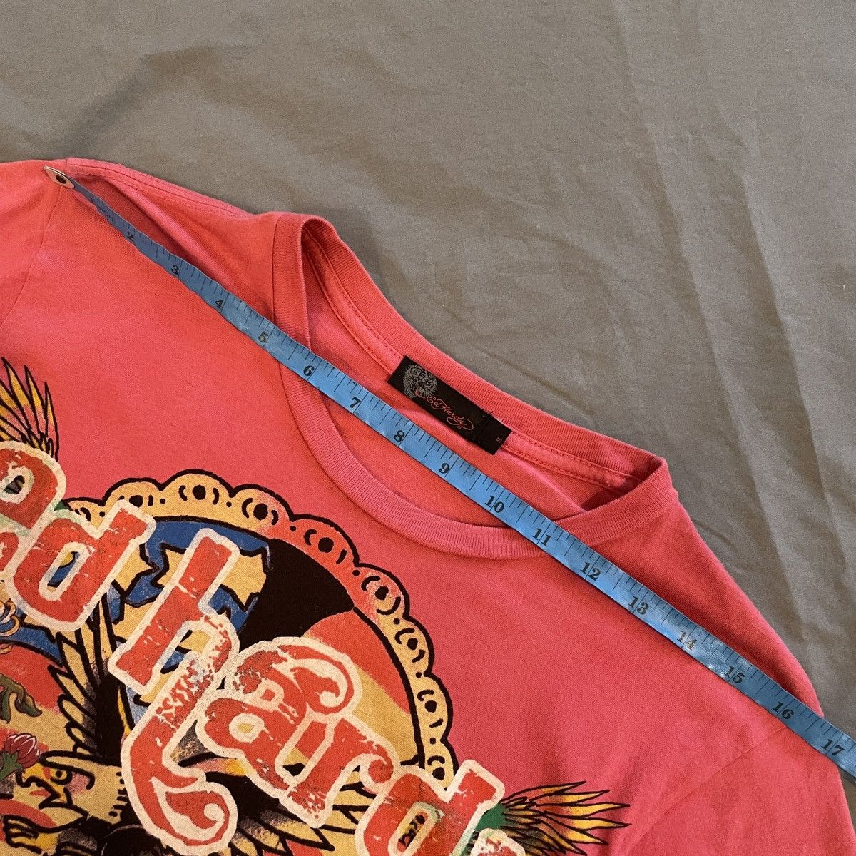 Christian Audigier Ed Hardy Skull Y2K punk T-shirt Size US S / EU 44-46 / 1 - 13 Thumbnail