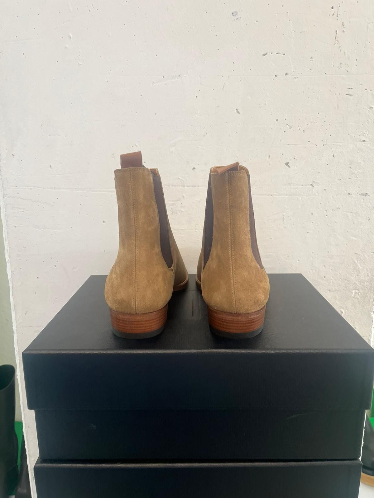 Saint Laurent Paris o1alsim1 Classic Wyatt Chelsea Boots in Brown Size US 11 / EU 44 - 9 Thumbnail