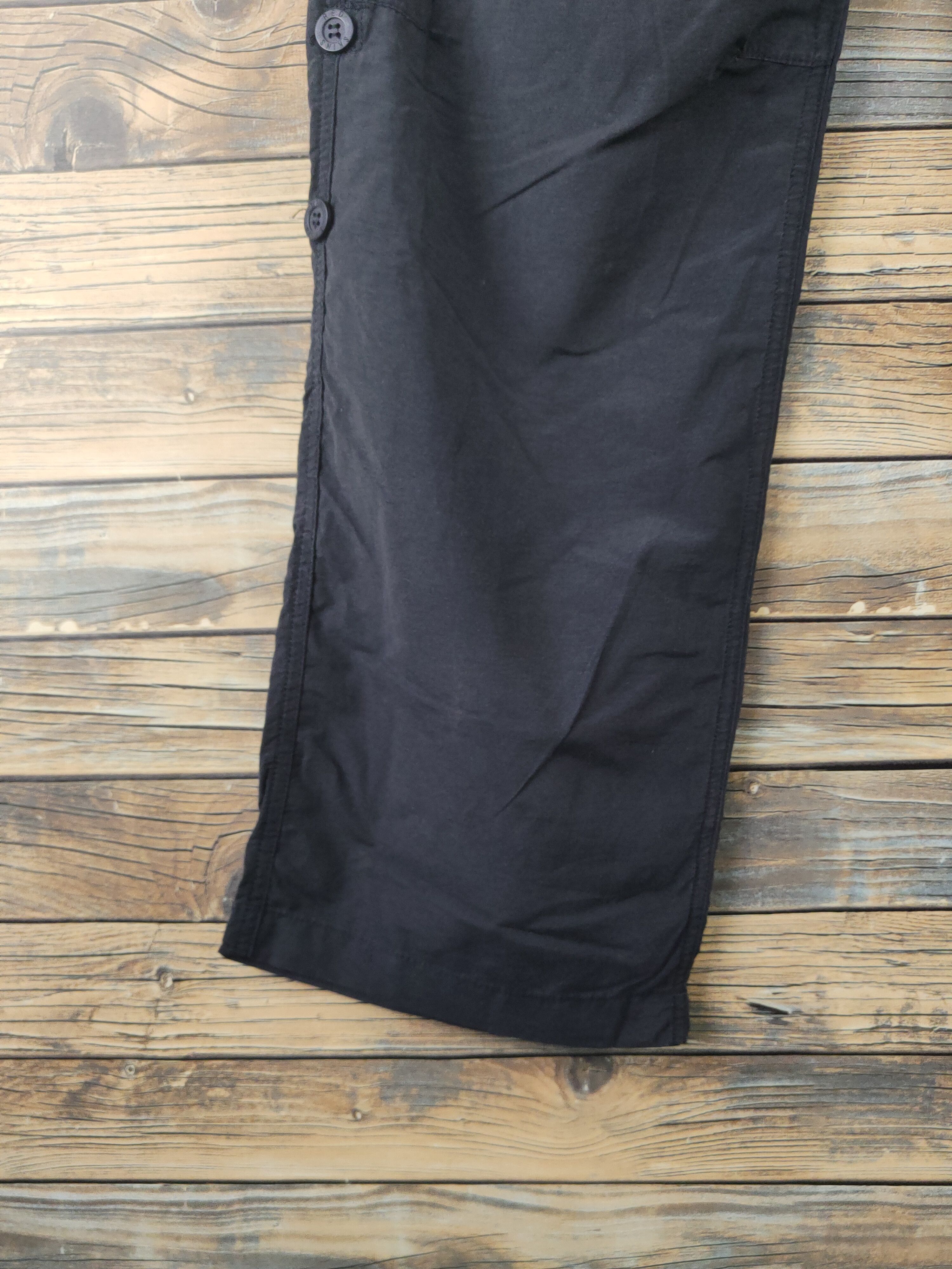 Japanese Brand DL Redskins Black Multipocket Cargo Pants #1925 Size US 31 - 4 Thumbnail