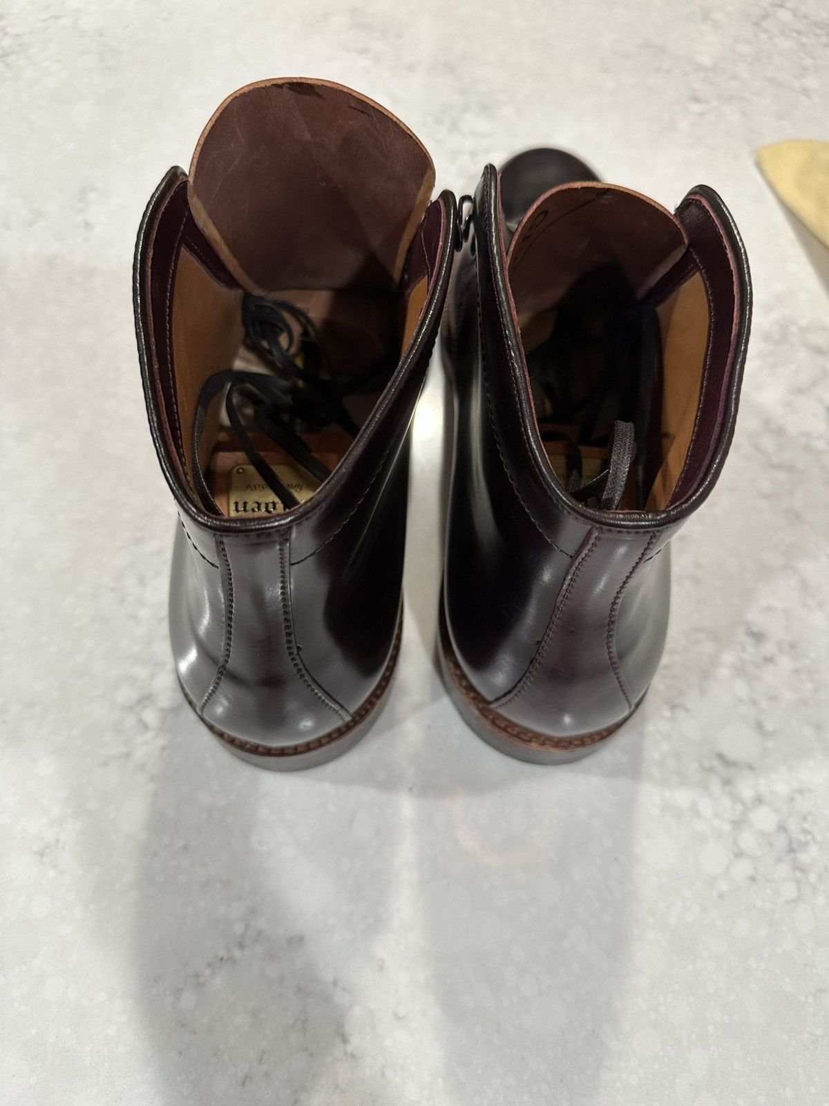 Alden Alden D0817H Color 8 Shell Cordovan Plain Toe Boot Size US 11 / EU 44 - 8 Thumbnail