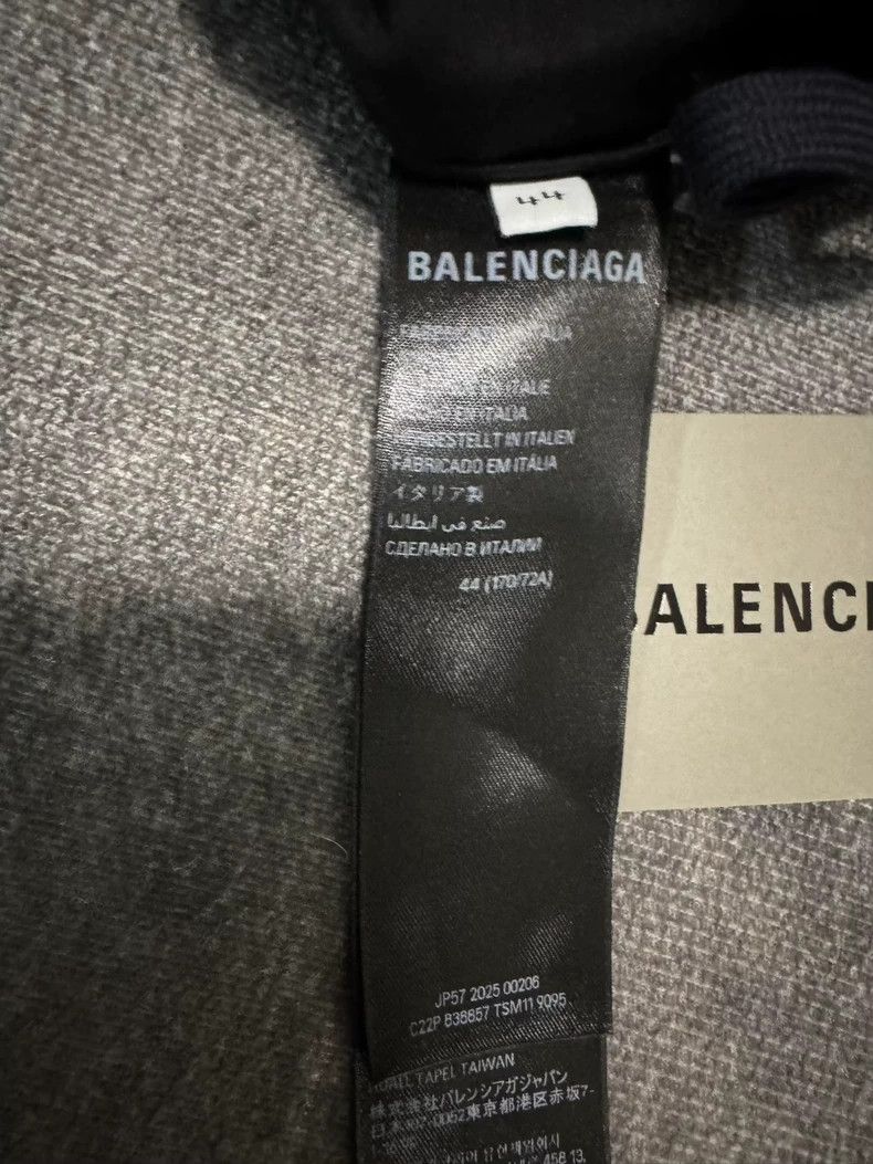 Balenciaga Balenciaga size 44 Autumn plaid cotton and linen blended s Size US 28 / EU 44 - 4 Thumbnail