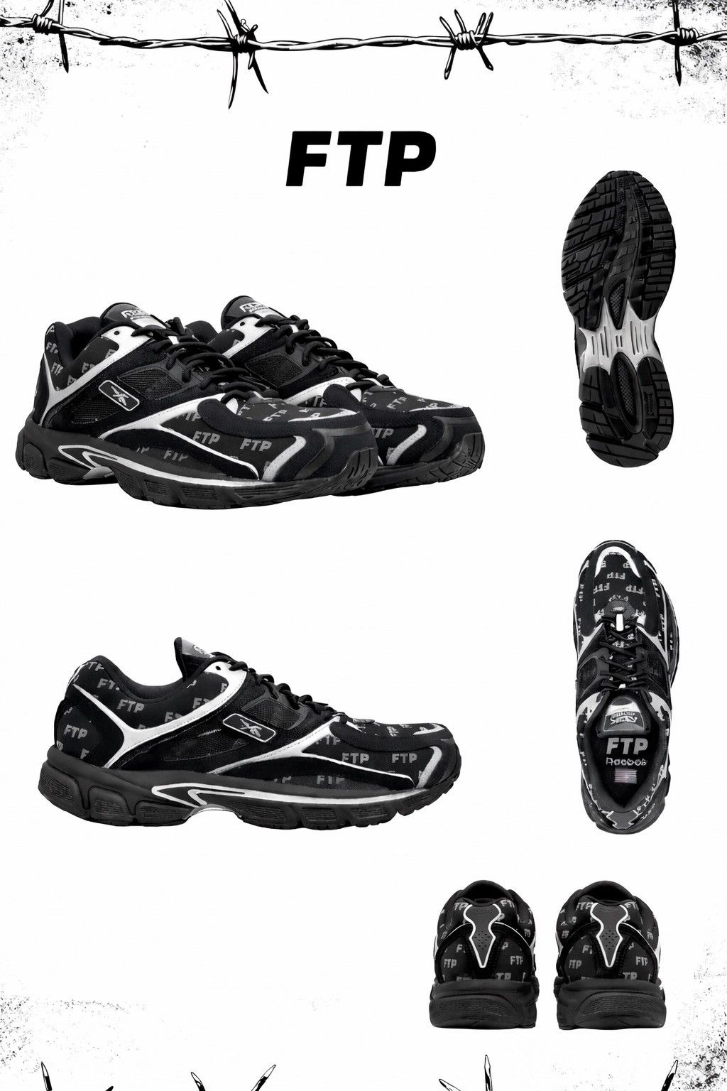 Reebok FTP x Reebok Premier Trinity Size US 12 / EU 45 - 8 Thumbnail
