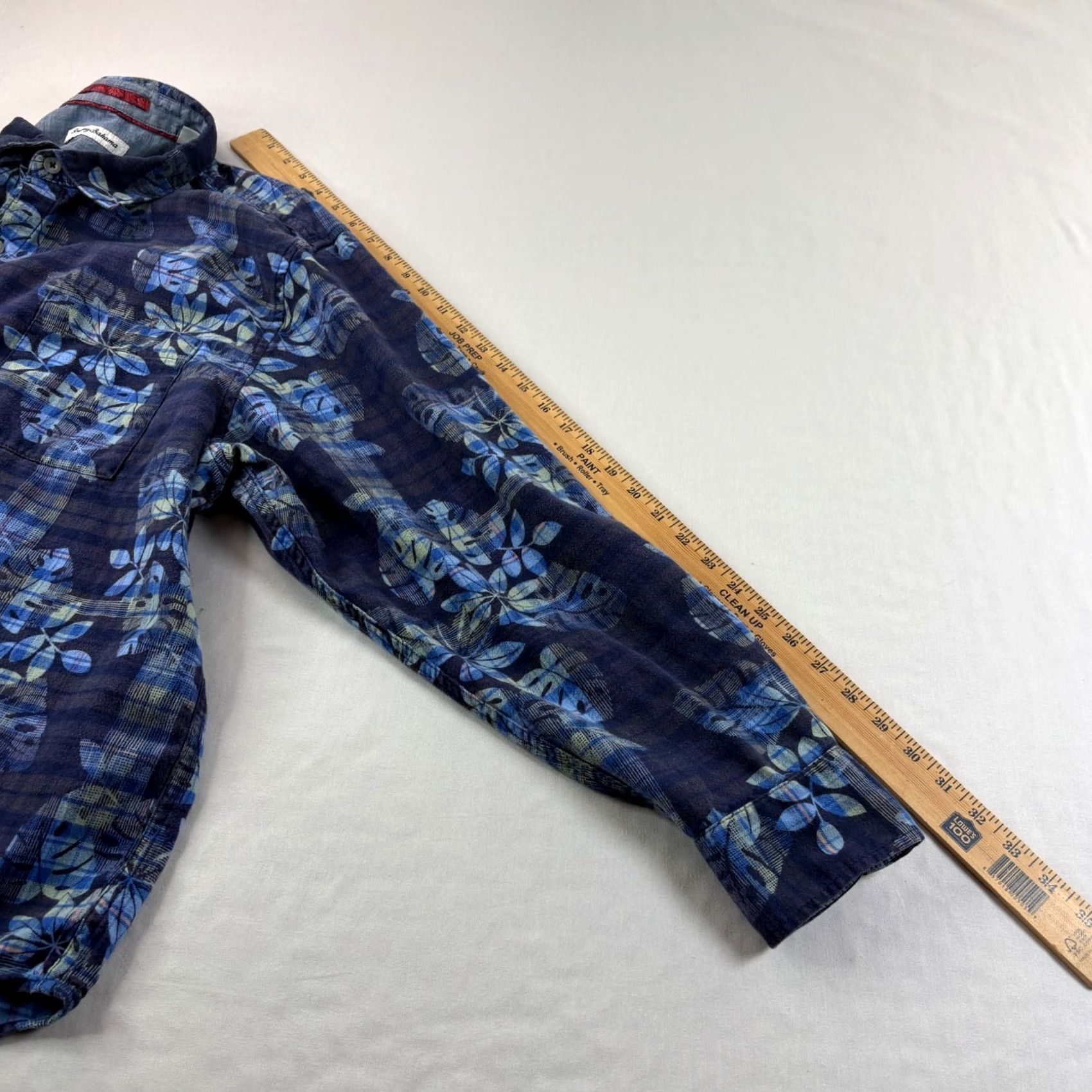 Tommy Bahama VINTAGE Tommy Bahama Shirt Mens 2XL Blue Floral Corduroy Button Up Casual Size US XXL / EU 58 / 5 - 6 Thumbnail