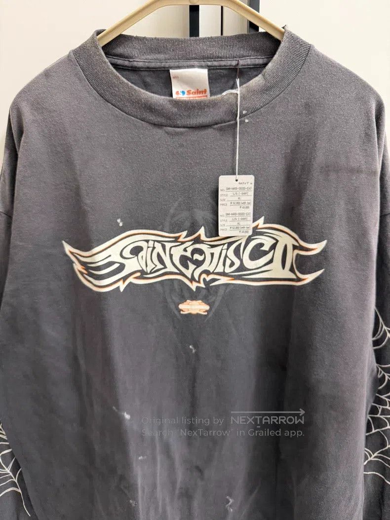 Saint Michael Saint Michael Spider web print long sleeve Size US XL / EU 56 / 4 - 3 Thumbnail