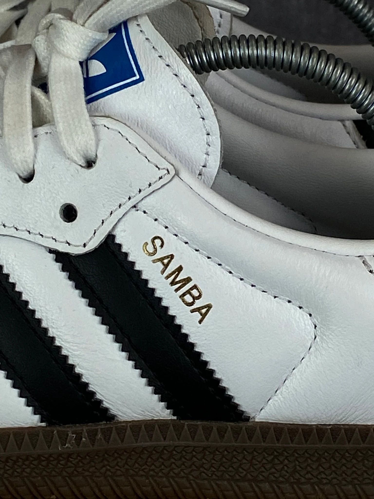 Adidas Adidas Samba OG Grey Sneakers Size 40 Size US 7 / EU 40 - 3 Thumbnail