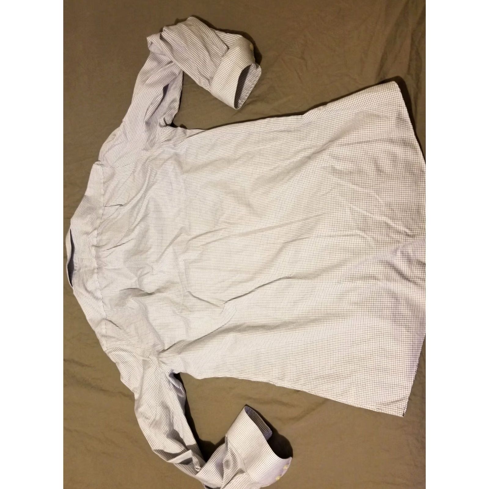 Charles Tyrwhitt Charles Tyrwhitt Dress Shirt White 16.5 35 Cotton Button Mens Regular Size 16.5 35 Size 46R - 6 Thumbnail