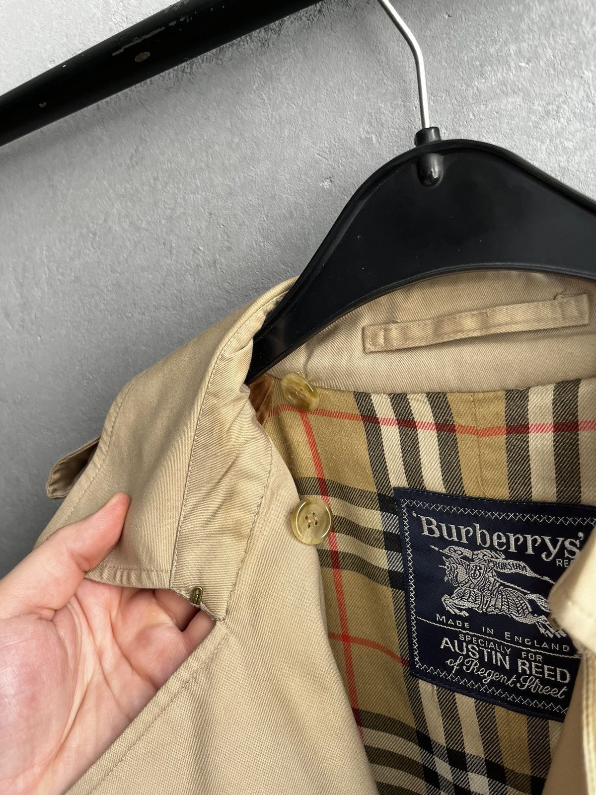 Burberry × Burberry Prorsum × Vintage Vintage Burberry trench coat Size US M / EU 48-50 / 2 - 10 Thumbnail