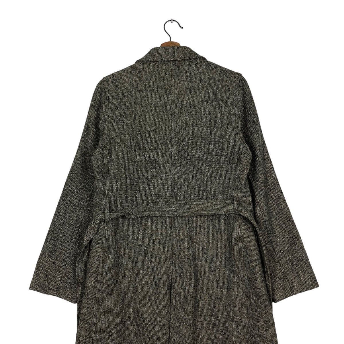 Margaret Howell 🔥Rich Grey - Long Coats Fly Jackets Wool Herringbone Belted Size US M / EU 48-50 / 2 - 9 Thumbnail