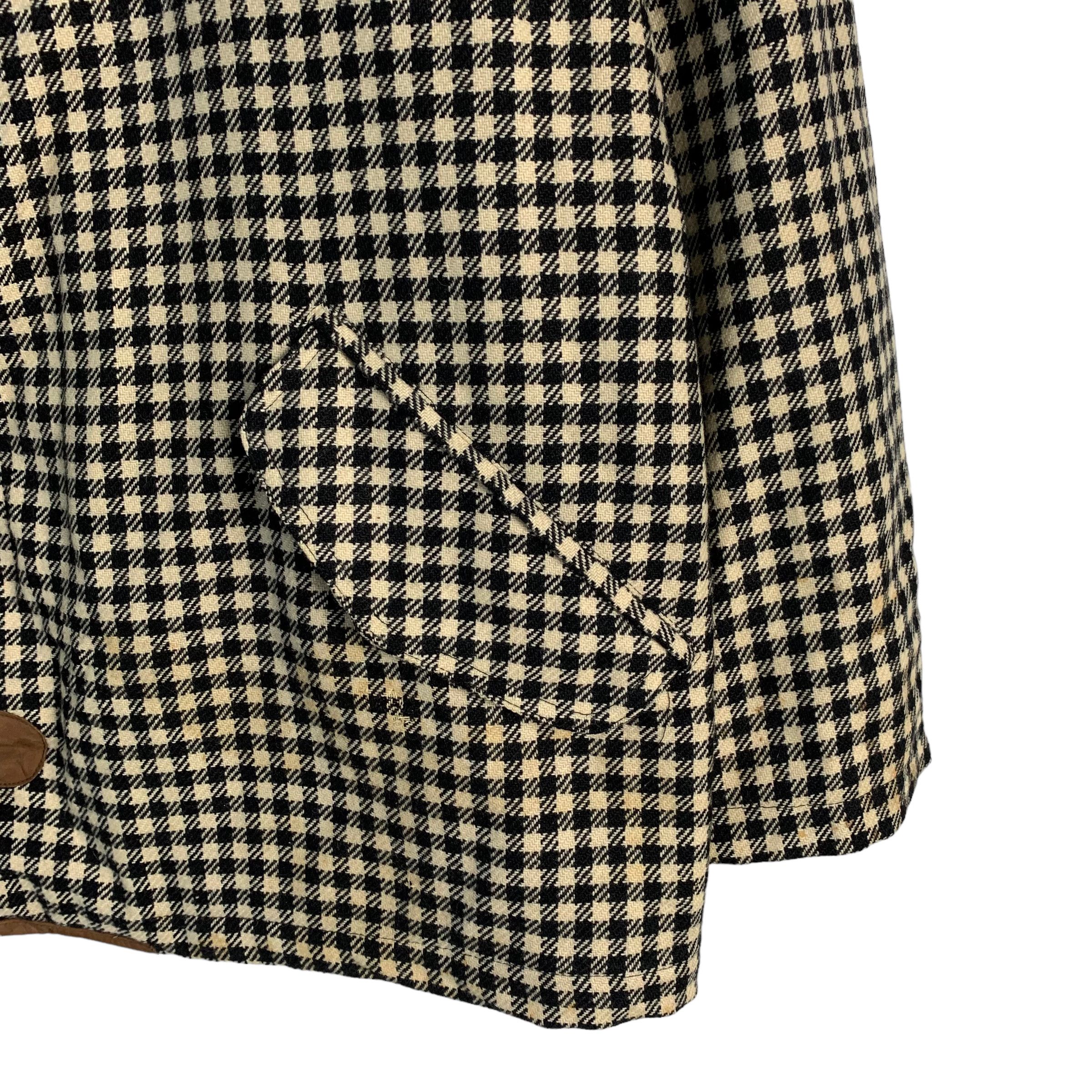 Givenchy Givenchy Gentlemen Houndstooth Wool Leather Jacket Size US M / EU 48-50 / 2 - 7 Thumbnail